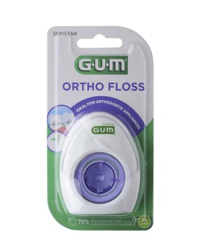 SUNSTAR GUM ORTHO Ortodontyczna nić dentystyczna - 1 szt.